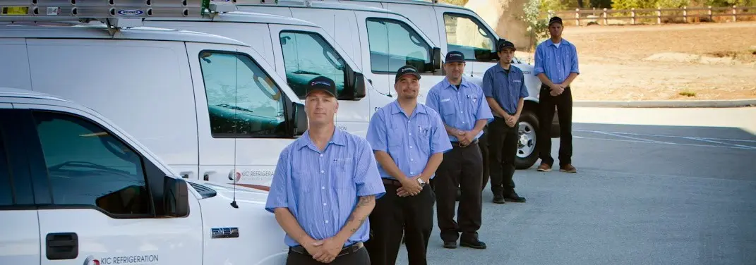 KIC Refrigeration crew ready for Mini Split Repair jobs across Carlsbad